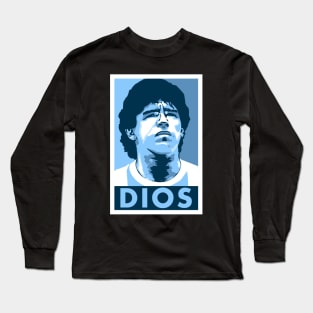 Maradona Dios Long Sleeve T-Shirt